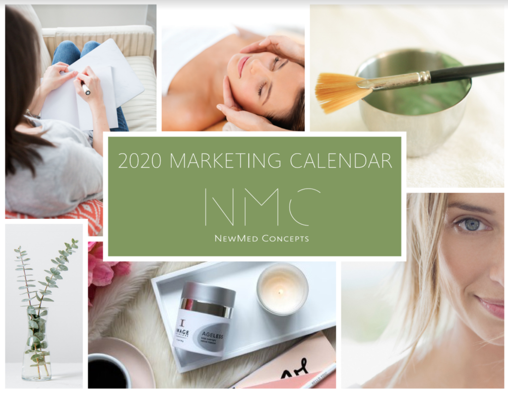 Read more about the article Free 2020 Marketing Calendar Template for Spas and Estheticians